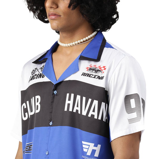 Graphic Glam – Premium Soft Satin Shirt