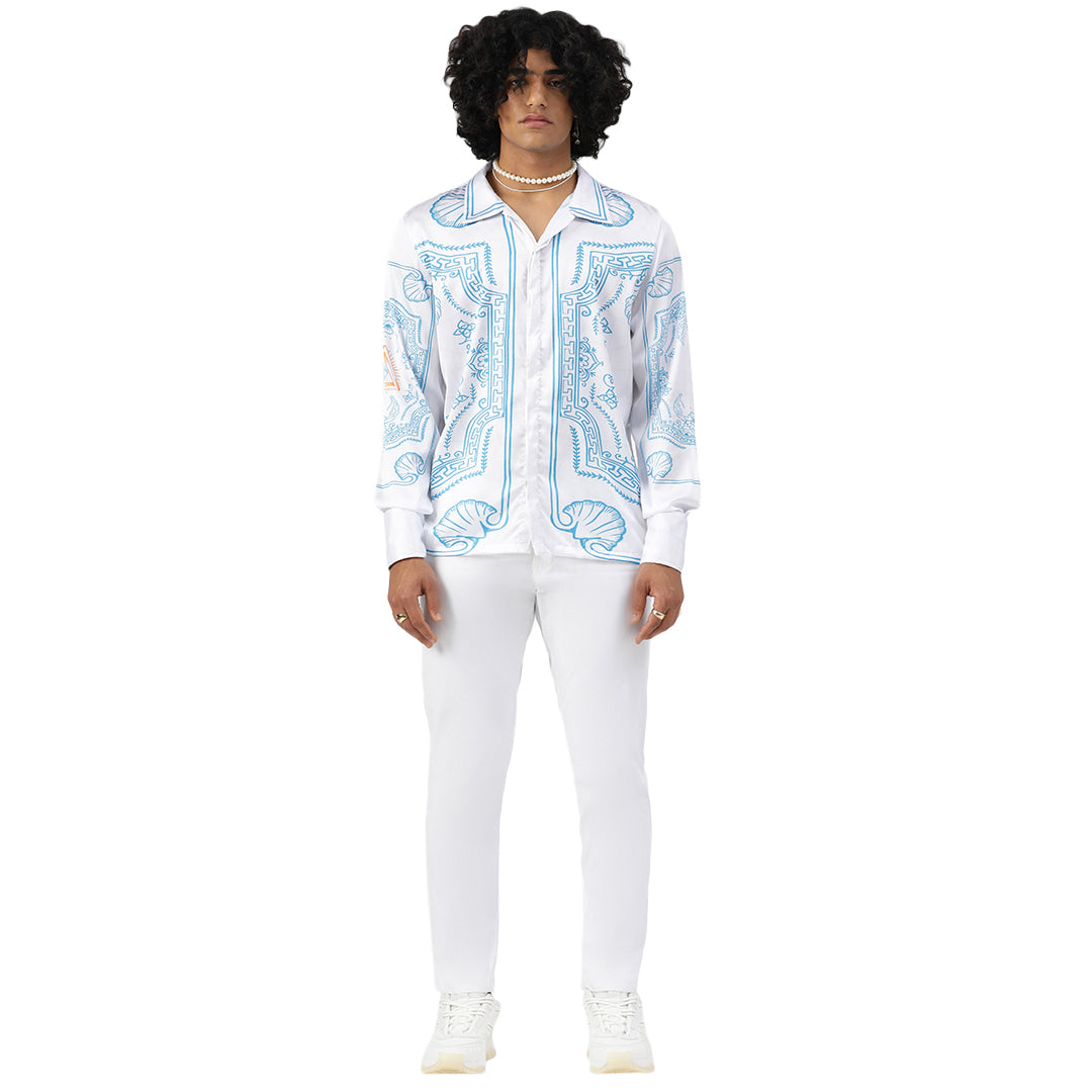 Luxe Line - Premium Soft Satin Shirt