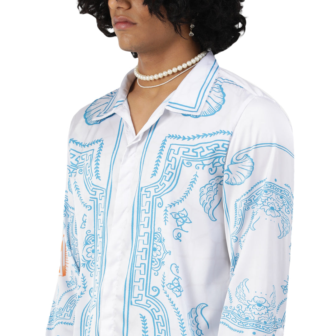 Luxe Line - Premium Soft Satin Shirt