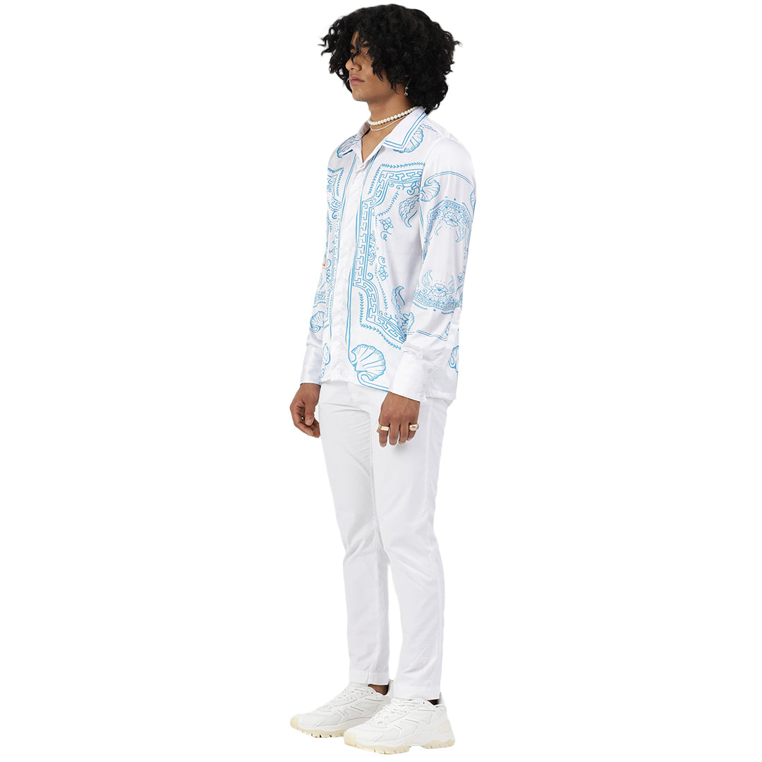 Luxe Line - Premium Soft Satin Shirt