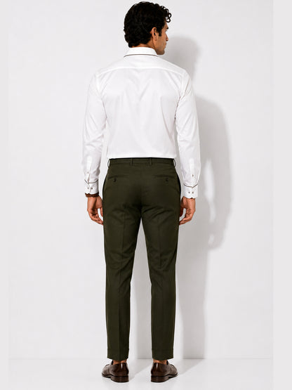 Truffle Piping Premium Soft Satin Party Shirt