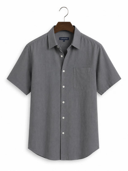 Riviera Smoke Linen shirt