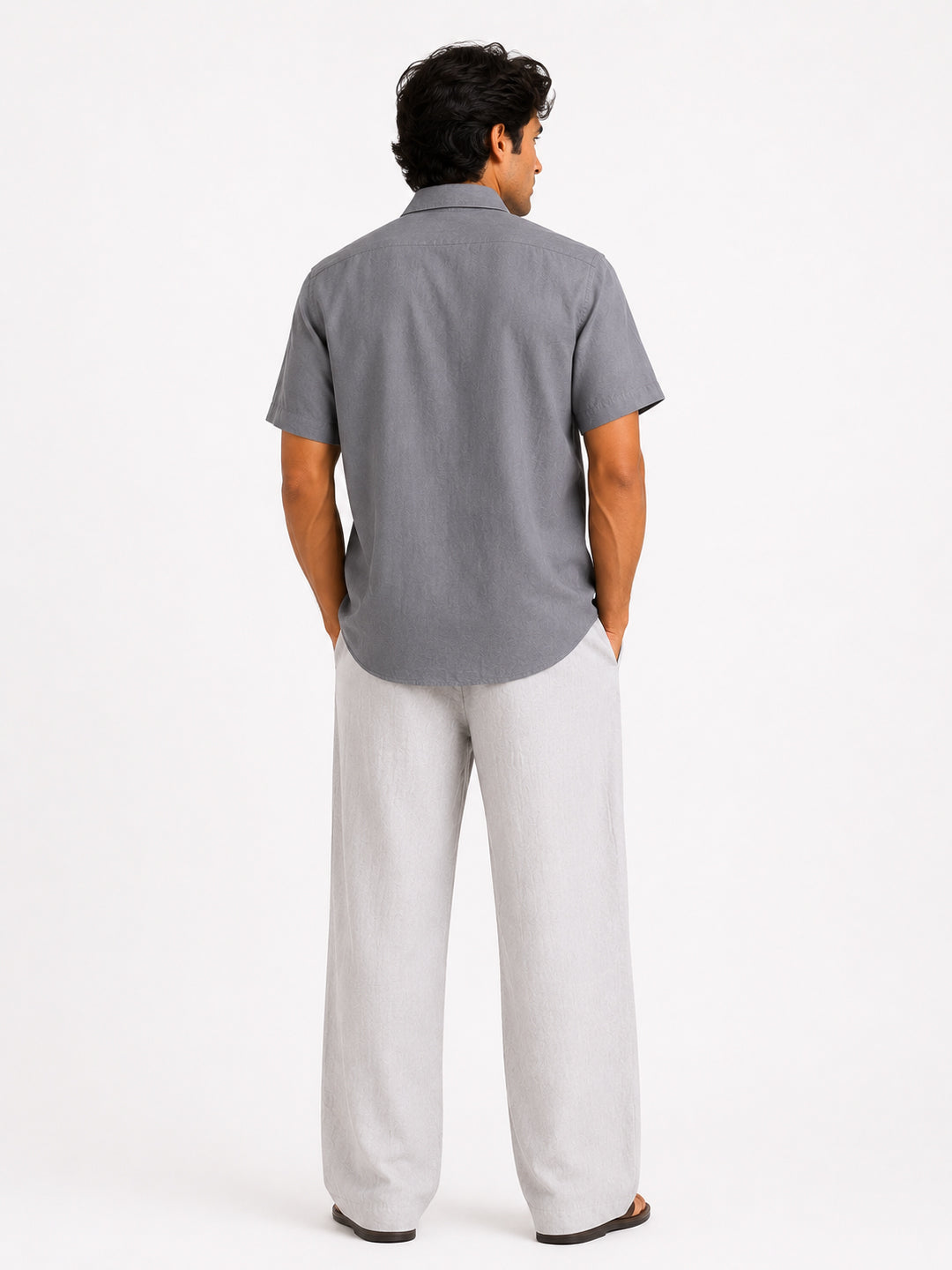 Riviera Smoke Linen shirt