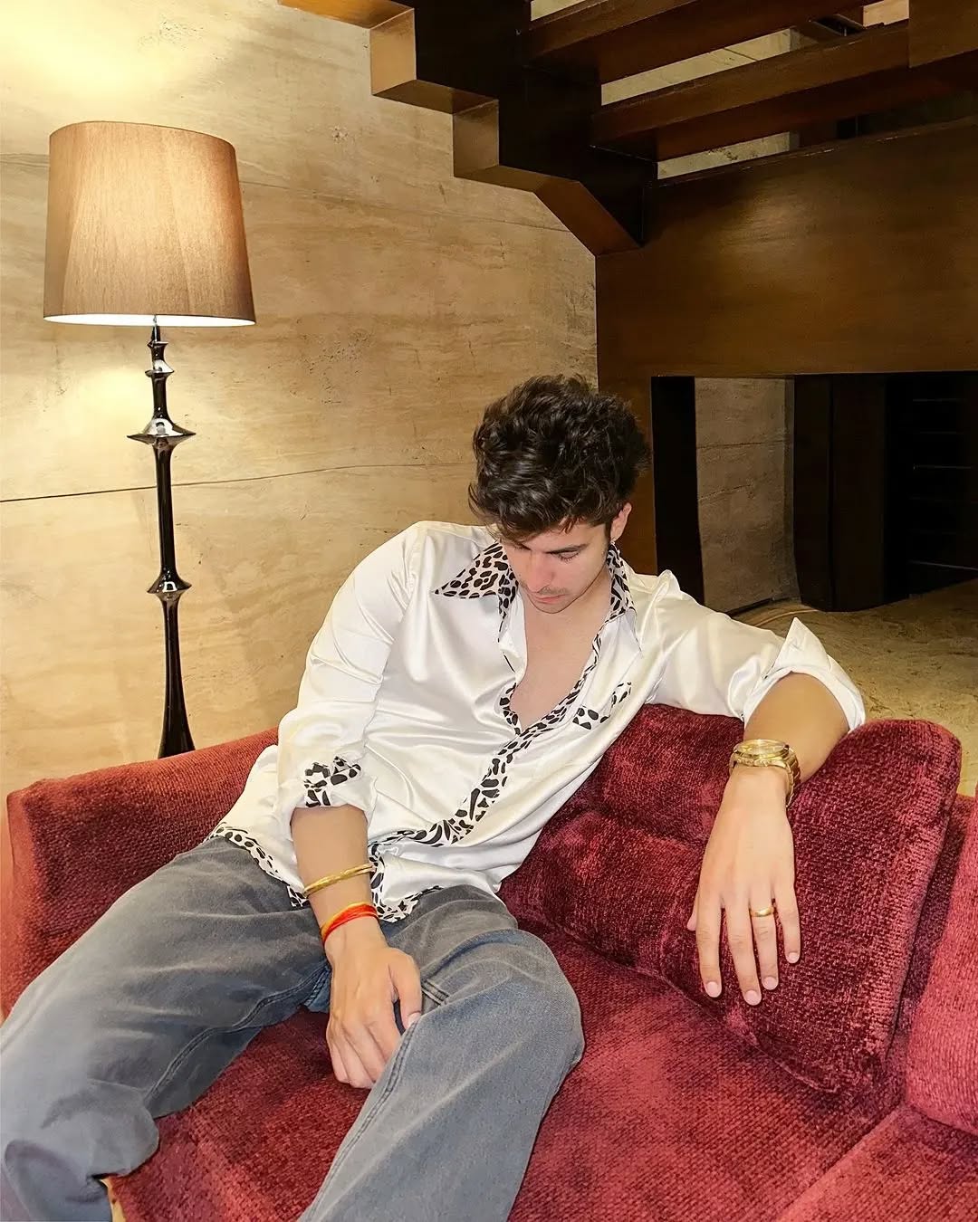 WILD LUXE – Premium Soft Satin Party Shirt