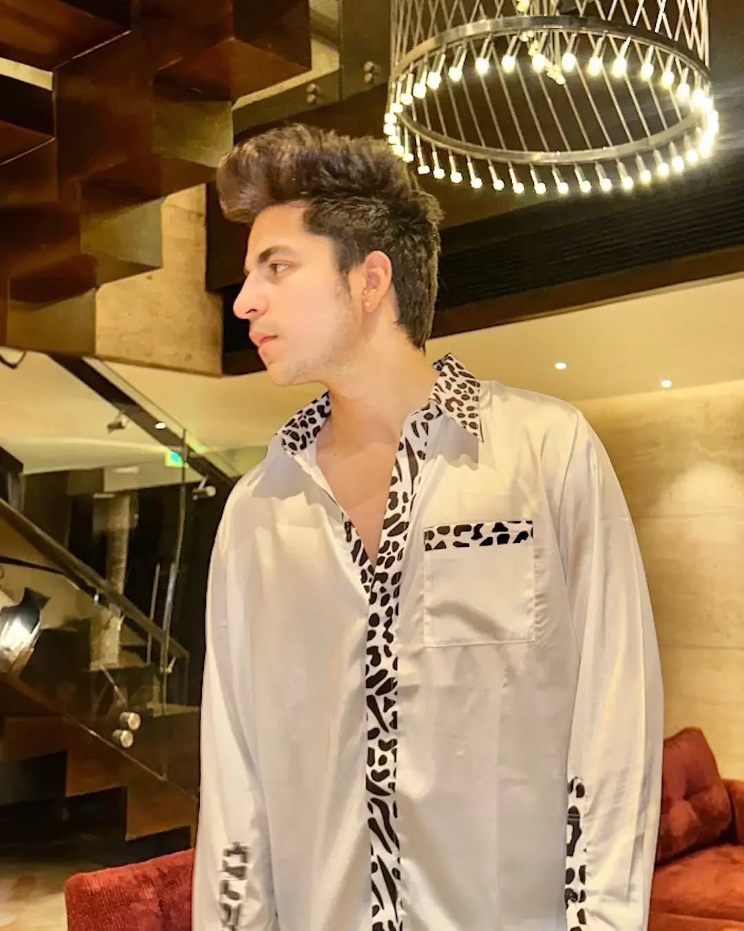 WILD LUXE – Premium Soft Satin Party Shirt