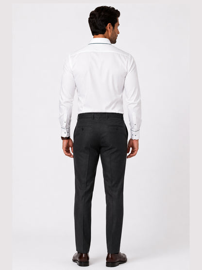 Reflecting Pond Piping Premium Soft Satin Party Shirt